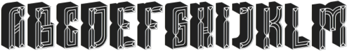 Pyra Maze Four otf (400) Font LOWERCASE