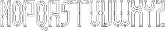 Pyra Maze Regular otf (400) Font UPPERCASE