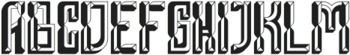 Pyra Maze Seven otf (400) Font LOWERCASE