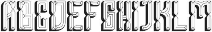 Pyra Maze Six otf (400) Font LOWERCASE