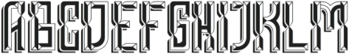 Pyra Maze Two otf (400) Font LOWERCASE