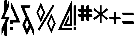 Pyrite Regular otf (400) Font OTHER CHARS