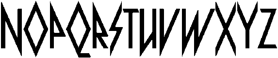 Pyrite Regular otf (400) Font UPPERCASE