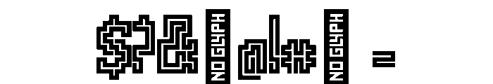 Pype Bold Font OTHER CHARS