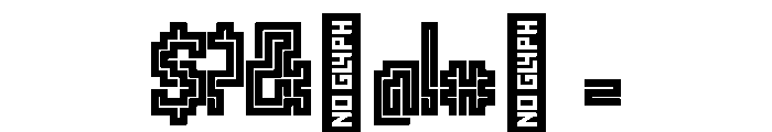 Pype Extrabold Font OTHER CHARS
