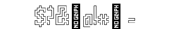 Pype Extralight Font OTHER CHARS