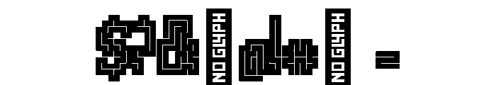 Pype Heavy Font OTHER CHARS