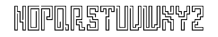 Pype Light Font UPPERCASE