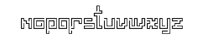 Pype Light Font LOWERCASE