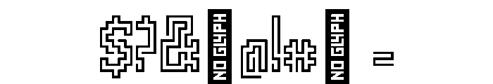 Pype Regular Font OTHER CHARS