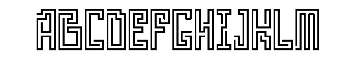 Pype Regular Font UPPERCASE