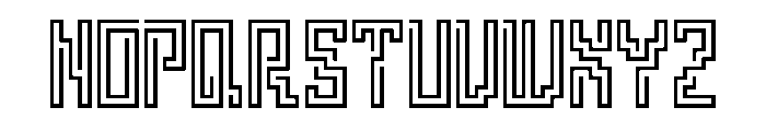 Pype Regular Font UPPERCASE