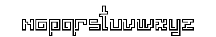 Pype Regular Font LOWERCASE