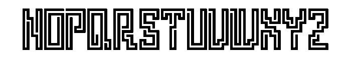 Pype Semibold Font UPPERCASE