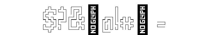Pype Thin Font OTHER CHARS