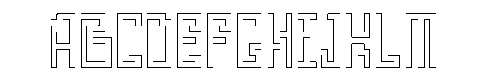Pype Thin Font UPPERCASE