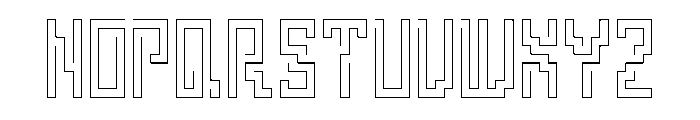 Pype Thin Font UPPERCASE