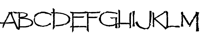 PyriteScrypt Font UPPERCASE