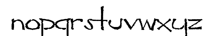 PyriteScrypt Font LOWERCASE