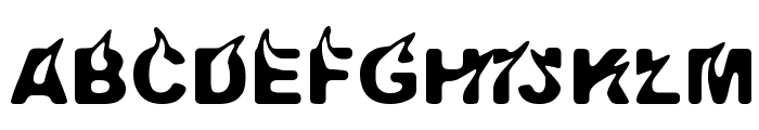 Pyromaani Font LOWERCASE