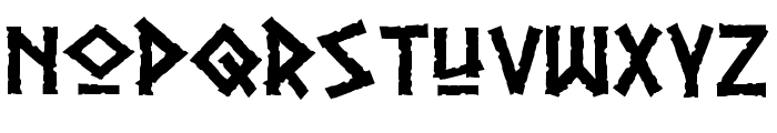 Pythia Font LOWERCASE