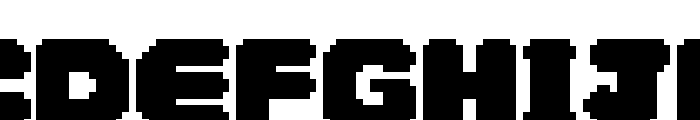 Pyxxl Regular Font UPPERCASE