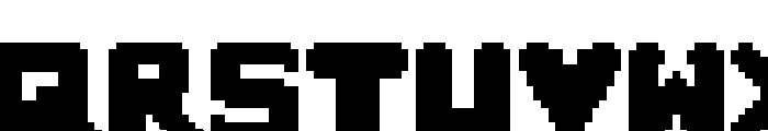 Pyxxl Regular Font LOWERCASE