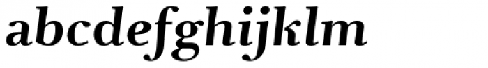 Pyke Text Bold Italic Font LOWERCASE