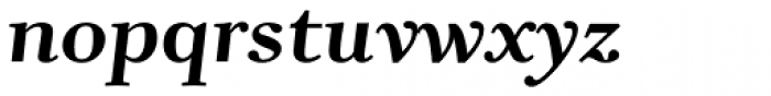 Pyke Text Bold Italic Font LOWERCASE