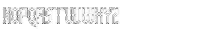 Pyra Maze Regular Font LOWERCASE
