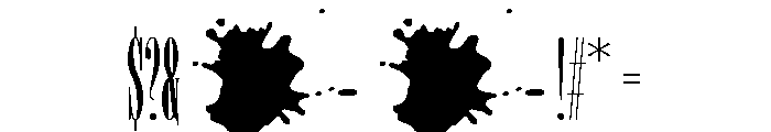 PyteLegacyLibrary Epitome Font OTHER CHARS