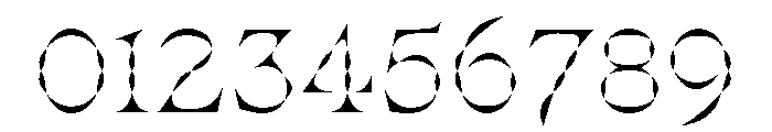 PyteLegacyLibrary Gyrator Font OTHER CHARS