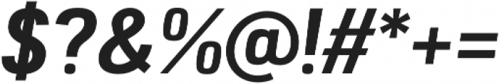 Q Sans Pro Medium Italic otf (500) Font OTHER CHARS