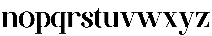 QALISYA-Regular Font LOWERCASE