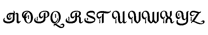 Qadimah Regular Font UPPERCASE