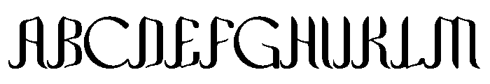Qadrull Font UPPERCASE