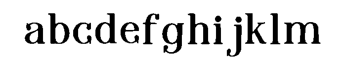 Qaeris Serif  Regular FONT