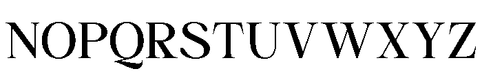Qaffiso Regular Font UPPERCASE
