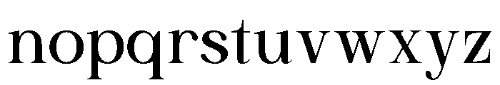 Qaffiso Regular Font LOWERCASE