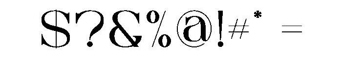 Qaftan Font OTHER CHARS