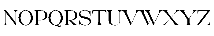 Qaftan Font UPPERCASE