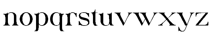 Qaftan Font LOWERCASE