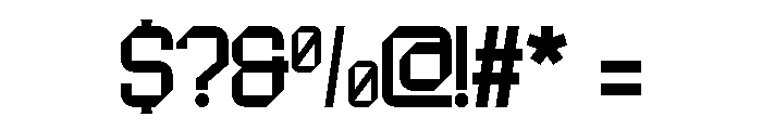Qago Regular Font OTHER CHARS