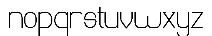 Qaisilon Font LOWERCASE