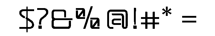 Qalinora Regular Font OTHER CHARS