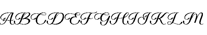 Qalisya Font UPPERCASE