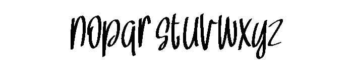 Qaloura Valencia Font LOWERCASE