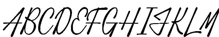 Qandeliya Font UPPERCASE