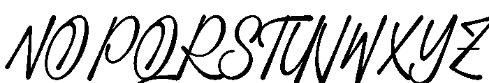 Qandeliya Font UPPERCASE