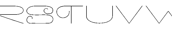 Qanisha Font UPPERCASE